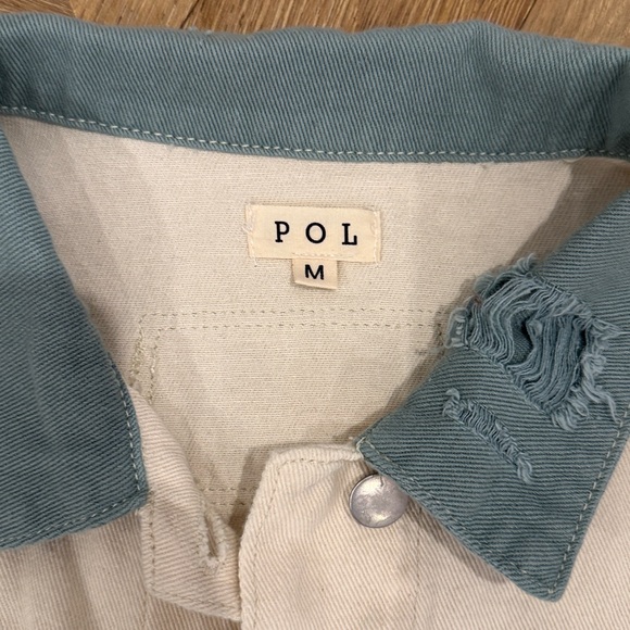 Cropped fringe denim jacket - Picture 3 of 8